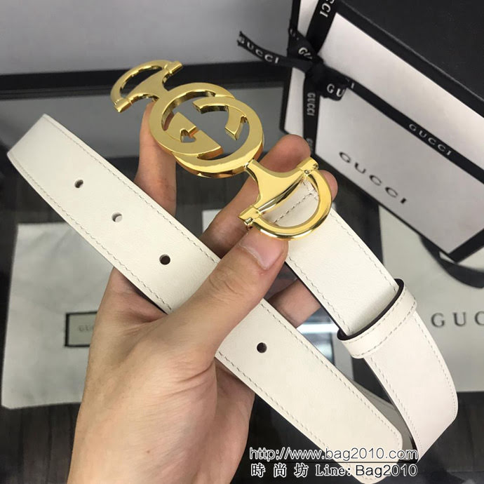 GUCCI古馳 官網新款 正品規格 原單品質 蜂巢底原版扣 雙G馬銜扣 時尚百搭款皮帶  xfp1317